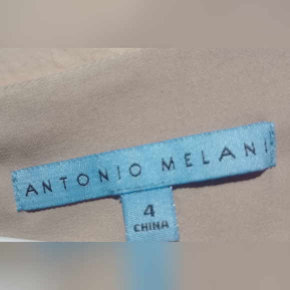 ANTONIO MELANI Vibrant Coral Mini Dress - Picture 2 of 4